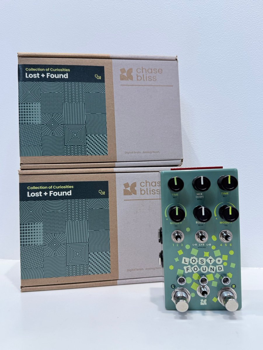 ギター ChaseBliss Audio Lost + Found Chase Bliss Audio 【受注生産商品】Lost+Found【ご予約受付中