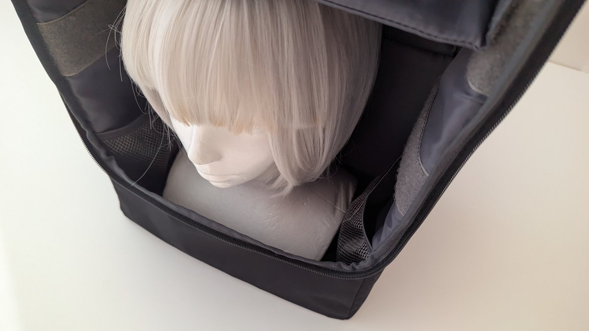 ヘッドトルソーもぴったりです。メッシュポケットも役立ちそうですよ…！