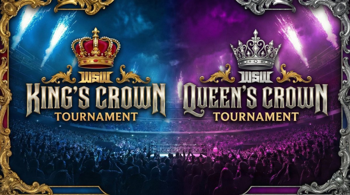 The Road to Royalty Starts Now!

The WSW King’s &amp; Queen’s Crown Tournament returns, beginning THIS WEEK on Revolt and reaching its ultimate climax at WSW ShowDown: New Year’s Bash.

Stay tuned for further updates.