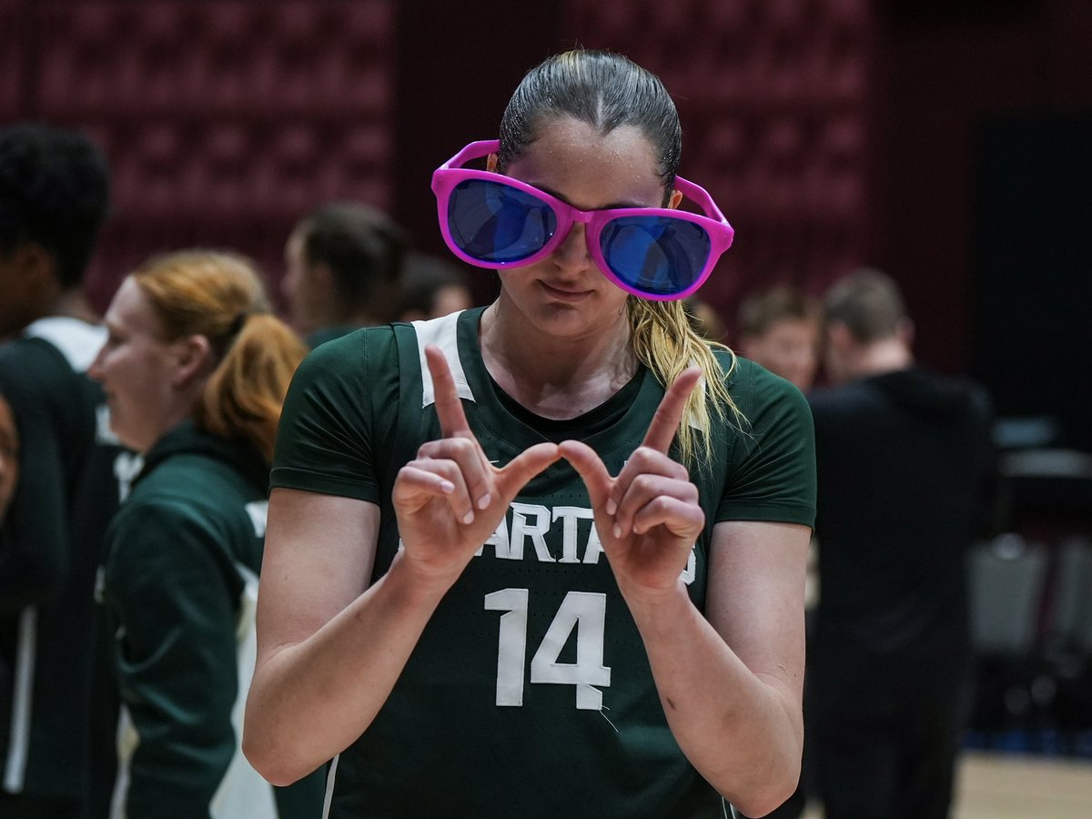 MSU_WBasketball's tweet image. MOOD.