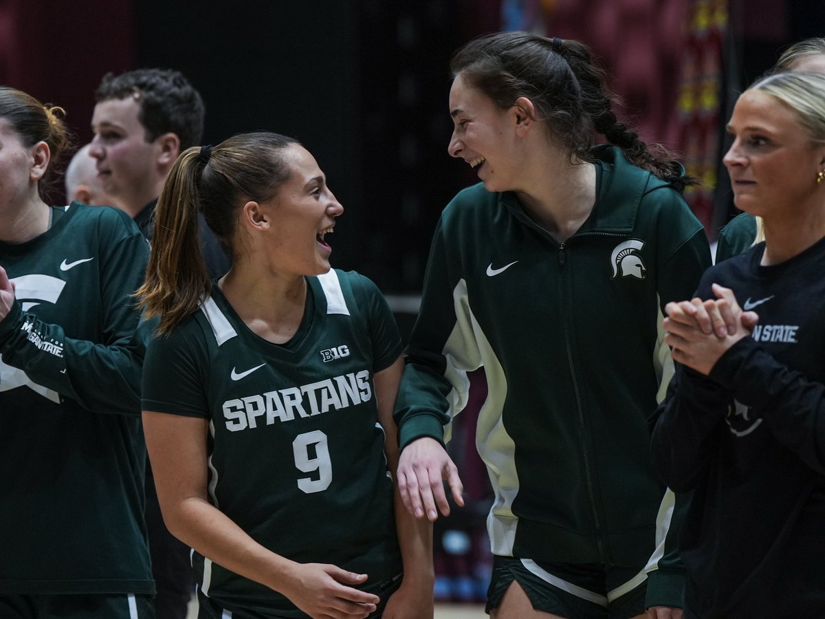 MSU_WBasketball's tweet image. MOOD.