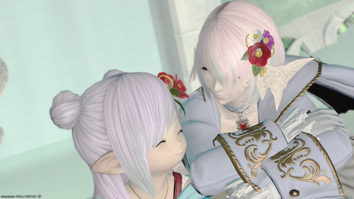 ꒰՞⸝⸝ᴗ ̫ᴗ⸝⸝՞꒱さまおまとめ 姉妹みたいでかわいい~ (^ ̳ – ·̫ – ̳^)ﾉ💜 #LiST_FF14