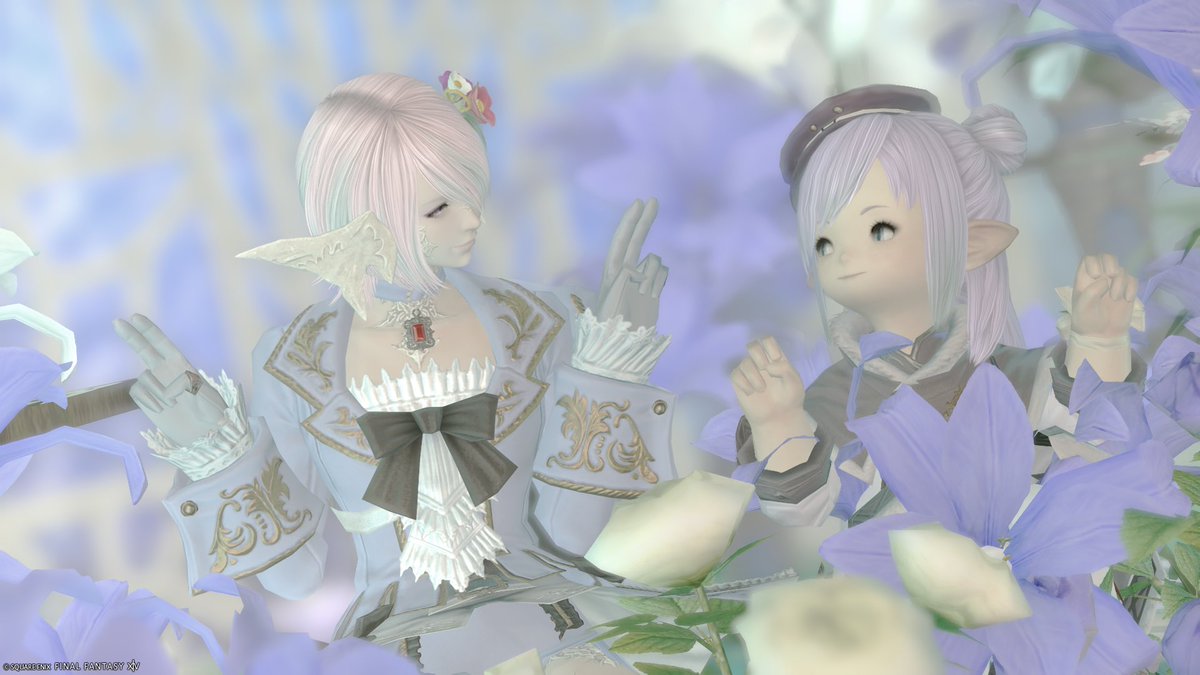 zzz__otya's tweet photo. 姉妹みたいでかわいい~ (^ ̳ – ·̫ – ̳^)ﾉ💜
#LiST_FF14 https://t.co/32x12mjPSR