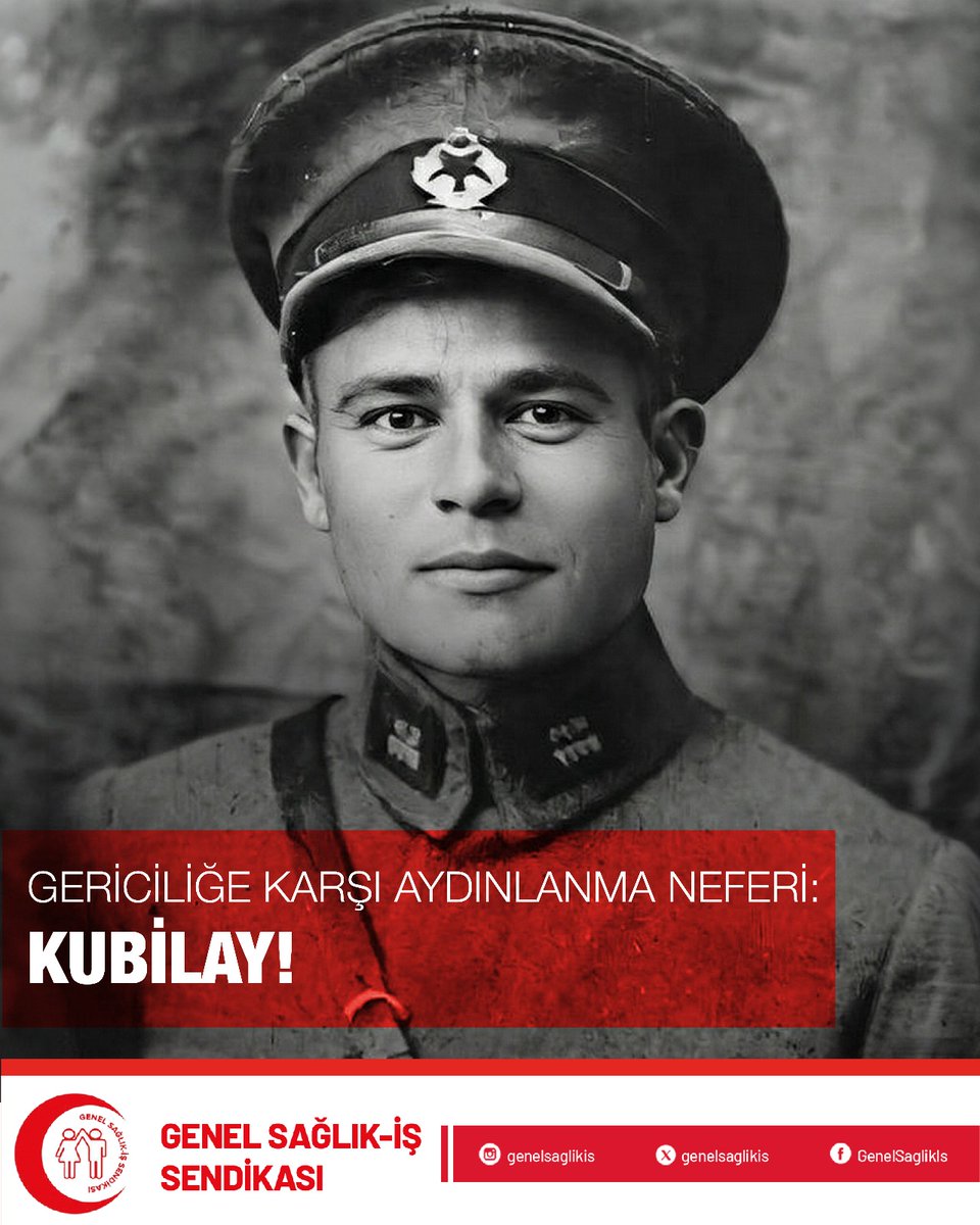 GERİCİLİĞE KARŞI AYDINLANMA NEFERİ: KUBİLAY!

Cumhuriyetimizin aydınlanma yürüyüşünde gericiliğe karşı dimdik duran Öğretmen Kubilay, 23 Aralık 1930’da Menemen’de laikliğin, bilimin ve Cumhuriyet değerlerinin temsilcisi olarak hedef alınmış ve vahşice katledilmiştir.
Bu