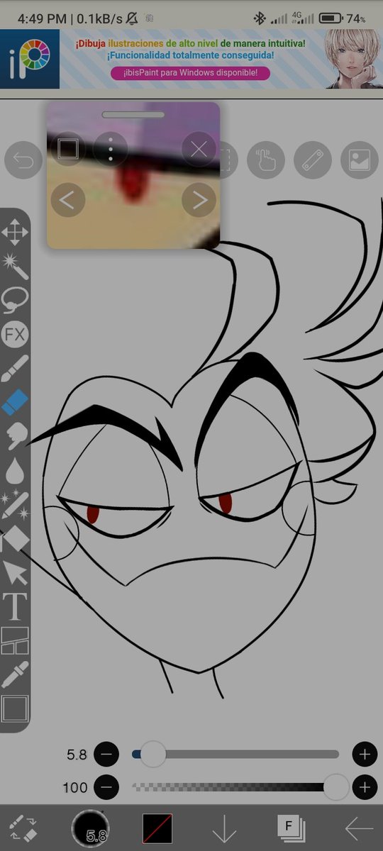 sprinsgood's tweet photo. Uff esa mirada de lucifer me quedo buena jajaj, neta tiene mucho presupuesto la manzana q el mero dibujo XD 
#LuciferMorningstar https://t.co/kGxgitpcjt