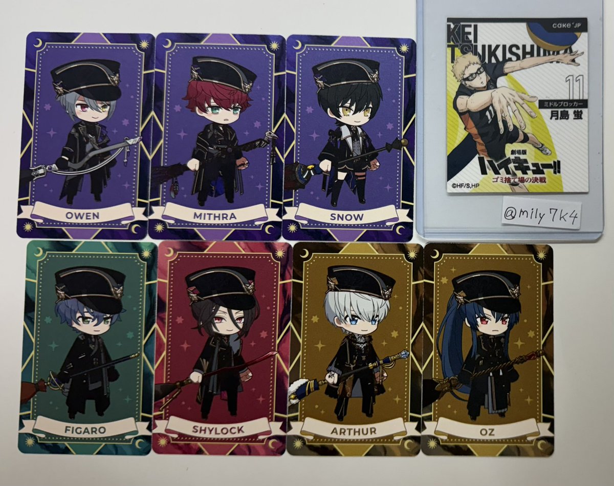 交換 魔法使いの約束 6th anniversary Store 6周年 購入者特典 特典