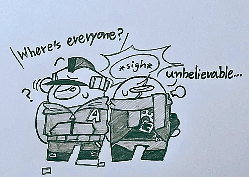 「 The Final round 」

Survivor team is 
Captain Maroon - Shedletsky
<a href="/Dark__Golden/">Dark Golden</a> - Two Time M3
<a href="/Cheesefan35044/">cheese lover</a> - Builderman
Capt Purp - Guest 1337
LoveRose - Veeronica
Purple(Rodamrix) - Change 
Pink(Rodamrix) - Noob 
#AmongUs #Forsaken #rodamrix