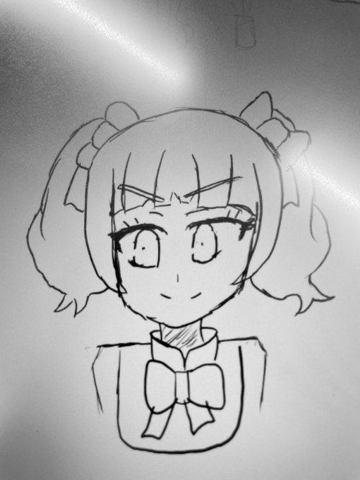 休憩中に描いたえみる 