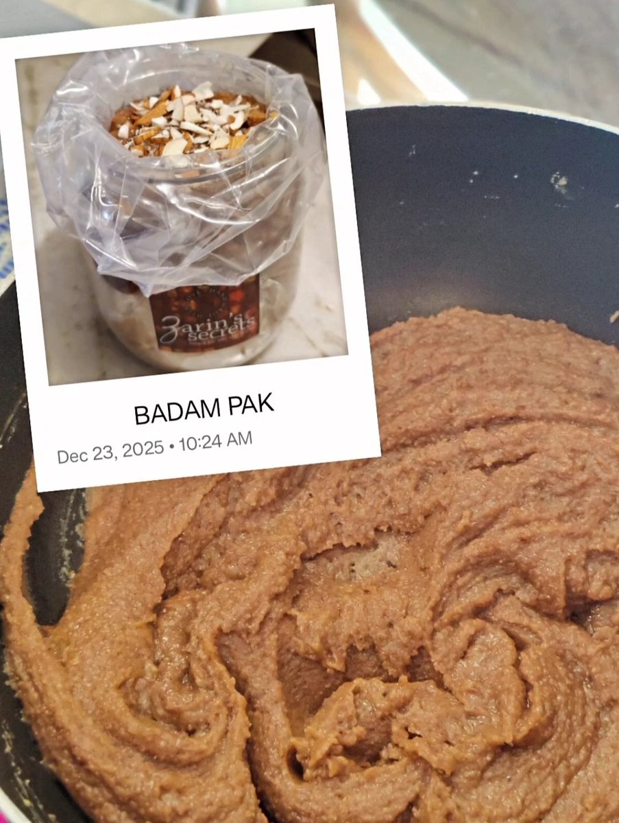 The first order of our Badam Pak, off the stove!!!!! 

#zarinsssecrets #Parsispicesandcondiments #homemadewithlove #parsifamilyrecipes 
Find us on Instagram @zarinssecrets
