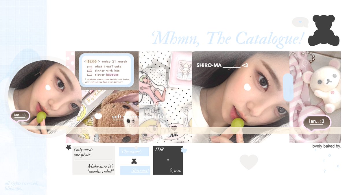 LiLiBUNNO's tweet image. 🎼 ring-a-ring! hello, li’l aegi ૮ ․ ․ ྀིა
( help repost, #zonauang layout tysm! )

heio, am back with new li’l aegi :3 would you mind take a look at my baby right here, teman-teman. meet: freezo &amp;amp; shiroma. :9 please love her as much as i am. scroll &amp;amp; alt for more, xo.