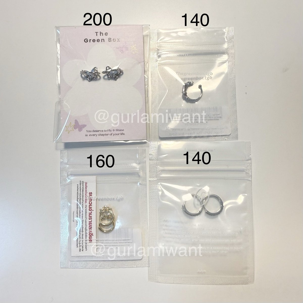 gurlamiwant's tweet photo. พร้อมส่ง wts 🦋✨(รูปในเมนชั่น📍)

♡ต่างหู ตุ้มหู thegreenbox.tgb julysbkk มือ 1 ไม่เคยใส่ทุกอัน
♡ ราคาในรูปรวมส่ง พต.dm ได้ค่า

#ตลาดนัดsanrio #thegreenbox #julysbkk #ส่งต่อเสื้อผ้ามือสอง #ส่งต่อcintage #ส่งต่อเครื่องสําอาง #ส่งต่อstylist #ส่งต่อเสื้อผ้ามือ2 #ส่งต่อกระเป๋า https://t.co/HpIuwyyQgH