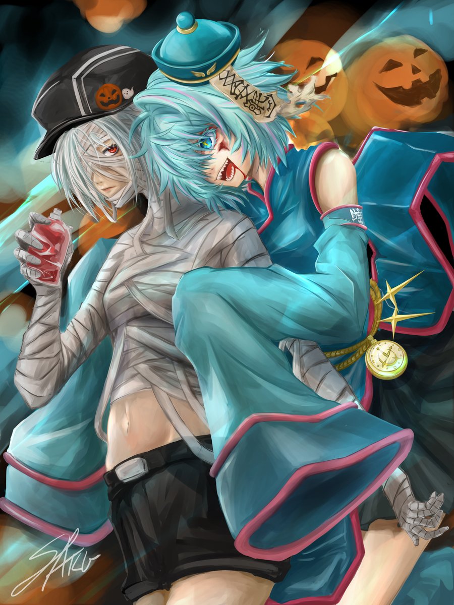 ハロウィン
#オリジナルキャラクター
#エンバイア
#イラスト