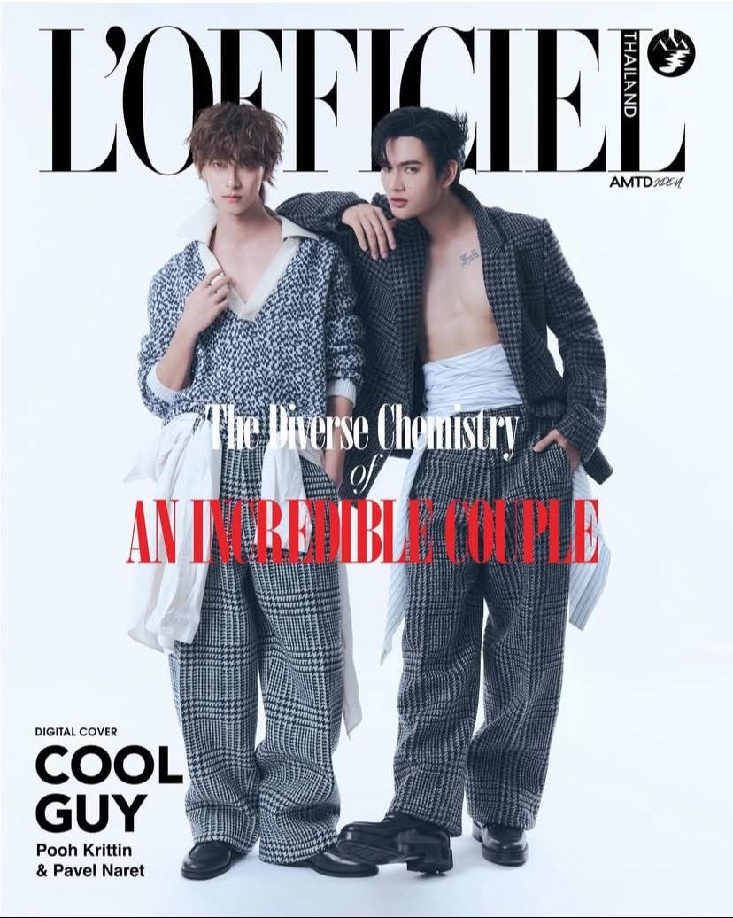 PoohPavel for L’Officiel Thailand

#PoohPavel
