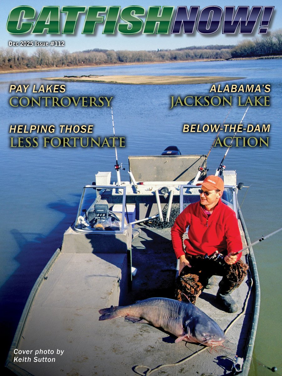 CatfishNOW1's tweet image. The December 2025 issue of CatfishNOW is live. Pond building tips, pay lake debate, powerful angler stories, catfish basics, gear highlights, and a massive 105 lb blue cat. Read it now: catfishnow.com/catfish-now-de…

#CatfishNOW #DecemberIssue #OnlineMagazine #FishingMagazine #Catfish