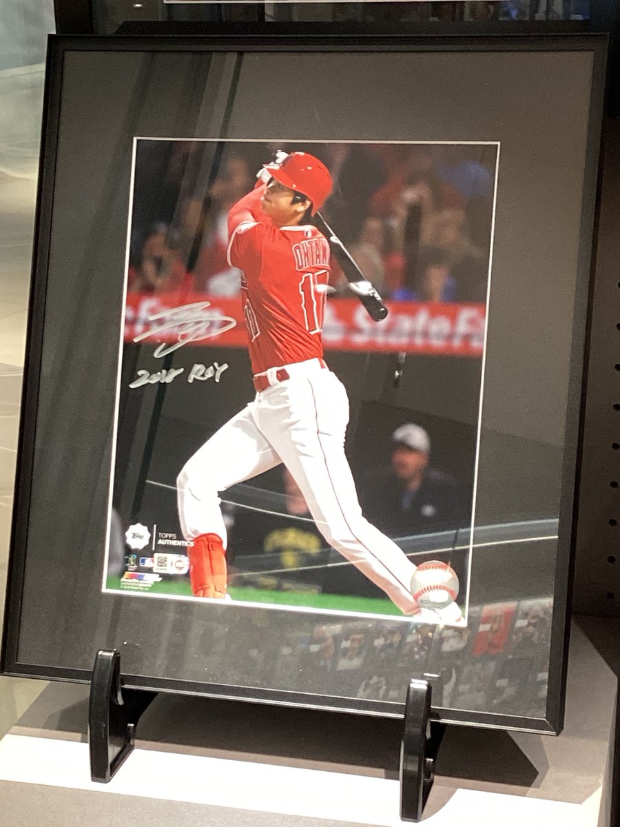 メジャー選手サイン入り 大谷翔平 選手直筆サイン入りフォト販売中です⚾️ メジャー挑戦の第一