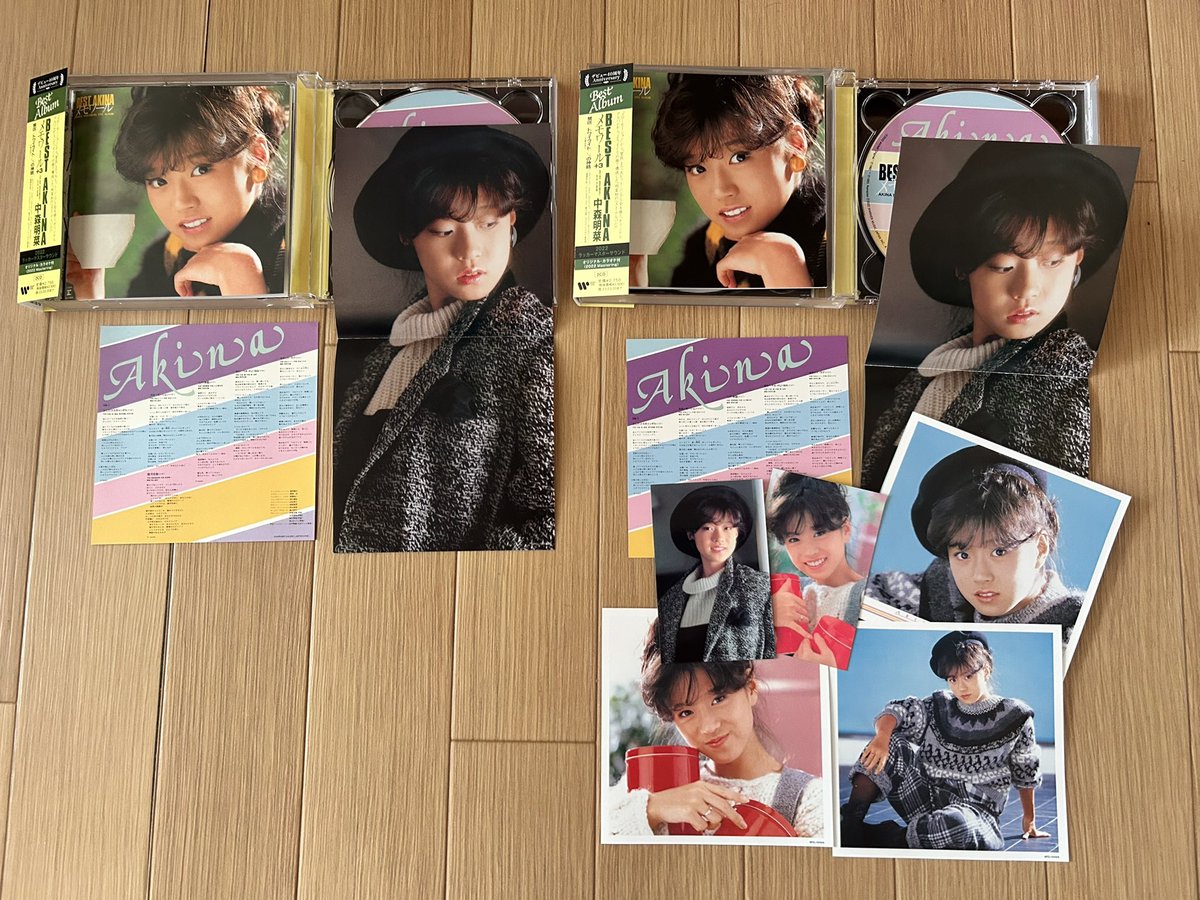 初回プレス盤の 特典 多っ♡ カレンダー6枚 、ミニポスター、ポート