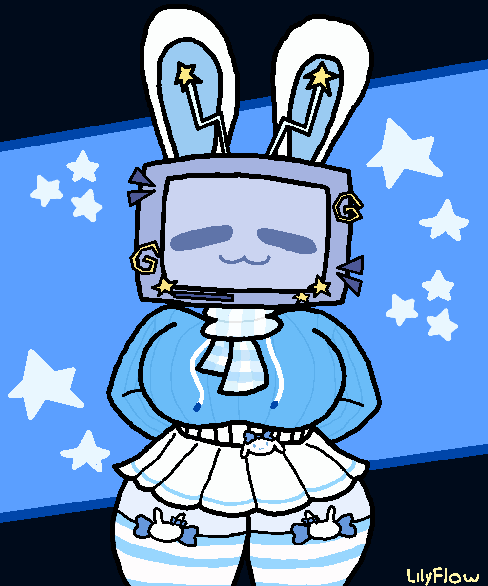 semajomg's tweet photo. @SilvyTheTVBunny  ta-da! I probably messed up a few things but I did my best :3 https://t.co/MSzuSJOUFT