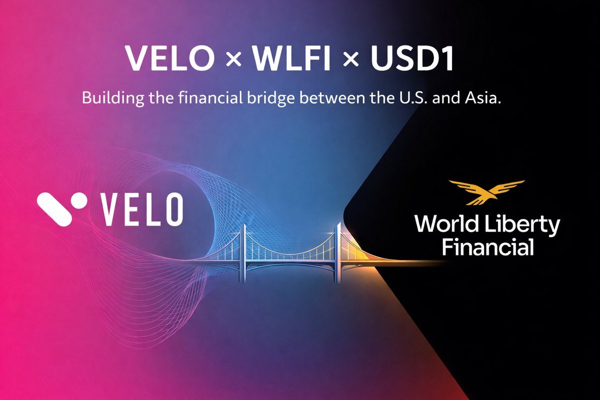 cryptodotnews's tweet image. NEW: $WLFI x $VELO | @veloprotocol teams up with $WLFI to bring $USD1 into its ecosystem for payments, FX, and digital assets.