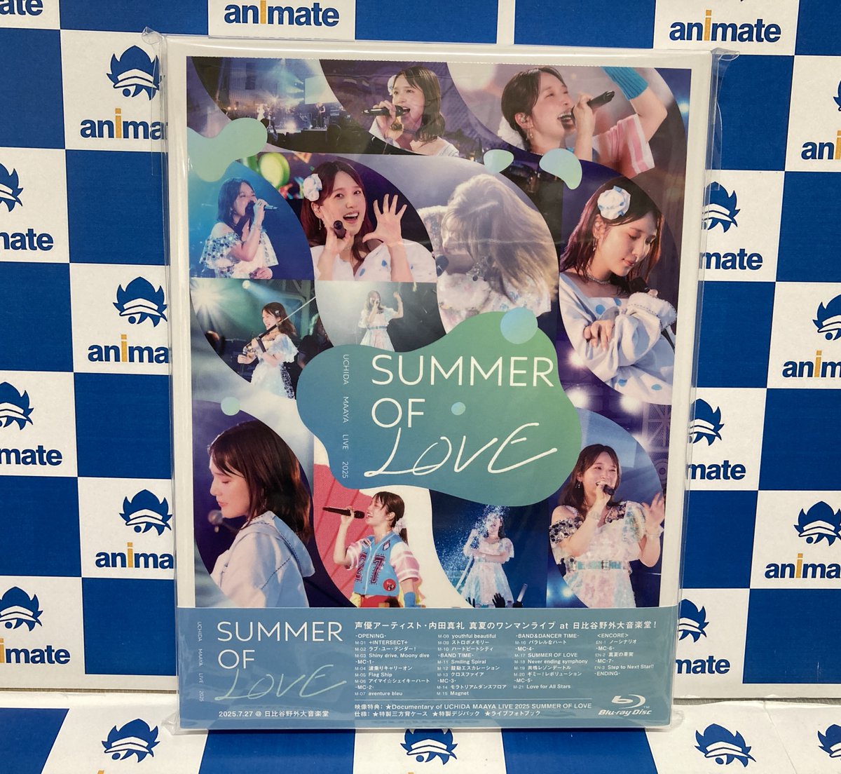 映像入荷情報】 『内田真礼/UCHIDA MAAYA LIVE 2025 SUMMER OF LOVE