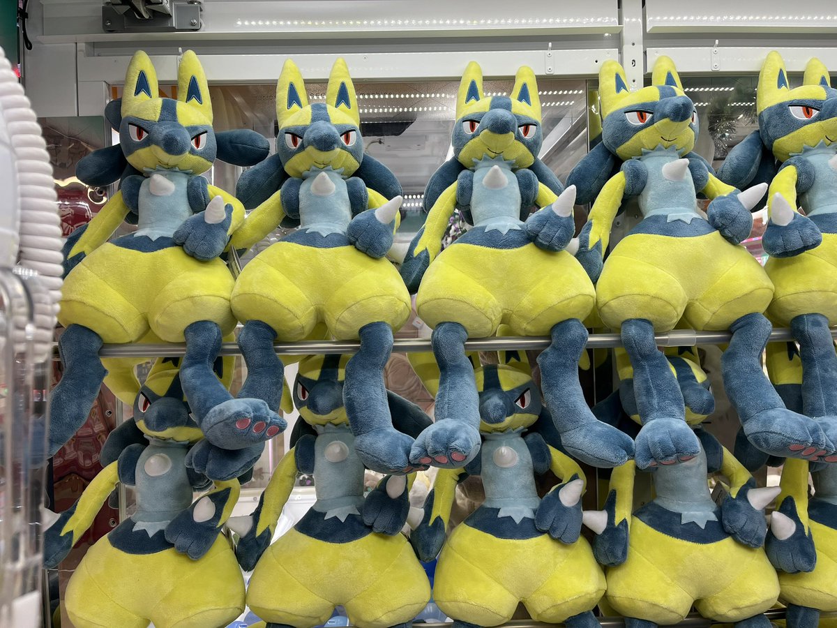 ⭐️新景品紹介⭐️ ｢ポケットモンスター めちゃもふぐっとぬいぐるみ