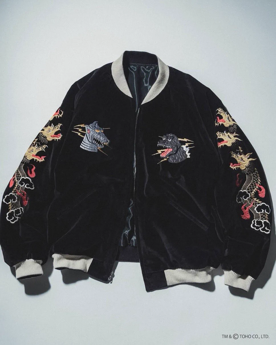 BEAMS JAPAN別注 東洋テーラー ゴジラ スカジャン XL 𝐔𝐏 𝐓𝐎 𝐃𝐀𝐓𝐄 on X: 