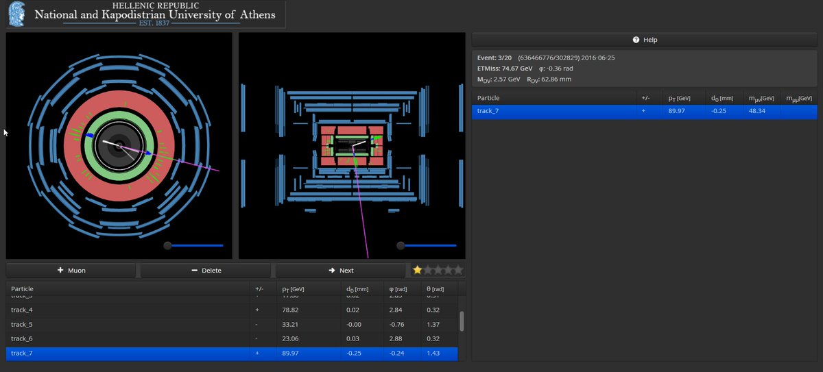 PLangpoklakpam's tweet image. I’ve been contributing to the “New Particle Search at CERN” project under the ATLAS Experiment, an open-science initiative supporting searches for massive, long-lived particles at the Large Hadron Collider (LHC) : potential indicators of physics beyond the Standard Model.
 #CERN