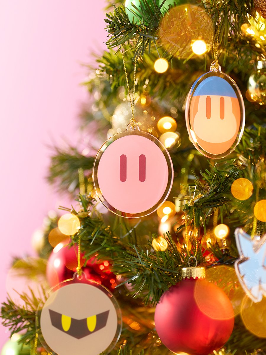 KirbyAirRiderJP's tweet image. 【Happy Holidays!】
マシンとライダーでオーナメントを作ってみました。
『カービィのエアライダー』と過ごす冬をぜひお楽しみください！
※実際の商品ではございません。
#エアライダー #NintendoSwitch2