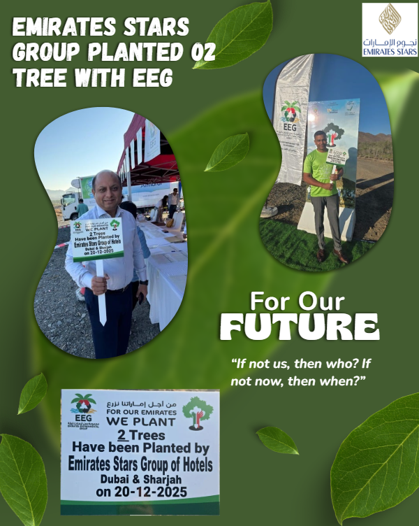 StarsEmirates's tweet photo. π± Making a Greener Tomorrow! π±
Emirates Stars Group, in collaboration with EEG, is proud to have planted 2 new trees as part of our ongoing commitment to a sustainable and greener future. Every tree counts, and together we can make a big difference! πΏ
#EmiratesStarsGroup #TreePlanting #GoGreen #Sustainability #EEG