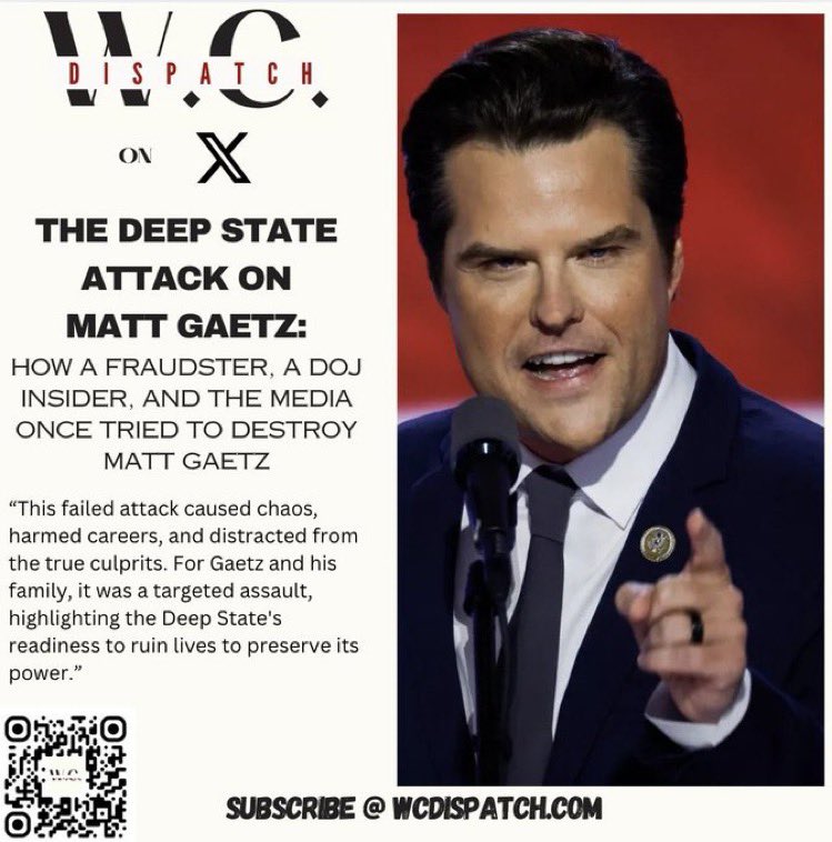 Last year, when President Trump nominated Matt Gaetz for Attorney General, I went back and pulled the thread on this entire saga.

What I found was far messier, and far more telling, than the public narrative ever admitted. Jake Novak and Bob Kent weren’t masterminds; they were