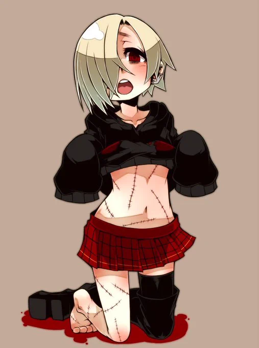 小梅ちゃんっ目かけれから入ったけど、 服が赤黒のスカートパーカー組み合わせも好き無要因。 しかもスカートの赤が赤チェックなのも滅茶苦茶ポイント高い。