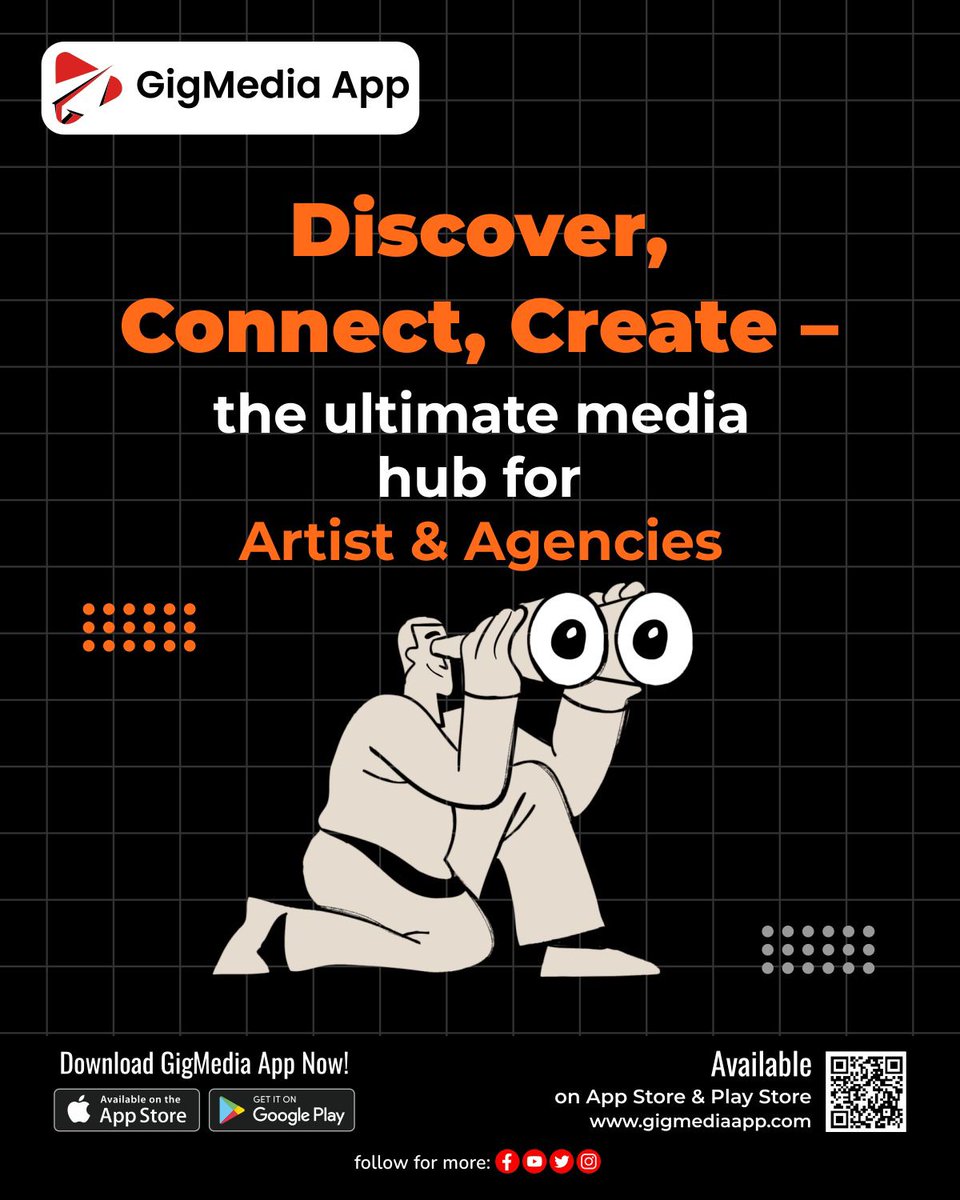 GigMediaapp's tweet image. Looking for real opportunities in media? 
Discover, connect &amp;amp; create with GigMediaApp
Download GigMediaApp now 
Link is here
admin.gigmediaapp.com/share-app 
#gigmedia #GigMediaApp #artistscommunity #MediaCommunity #genuinework