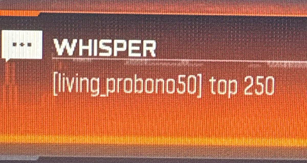 Random dude in a Pub “Ransom I love watching you play” “My teammate T250 in the world” “I’m only quiet when Ransoms Clutching” - I love my Fans
