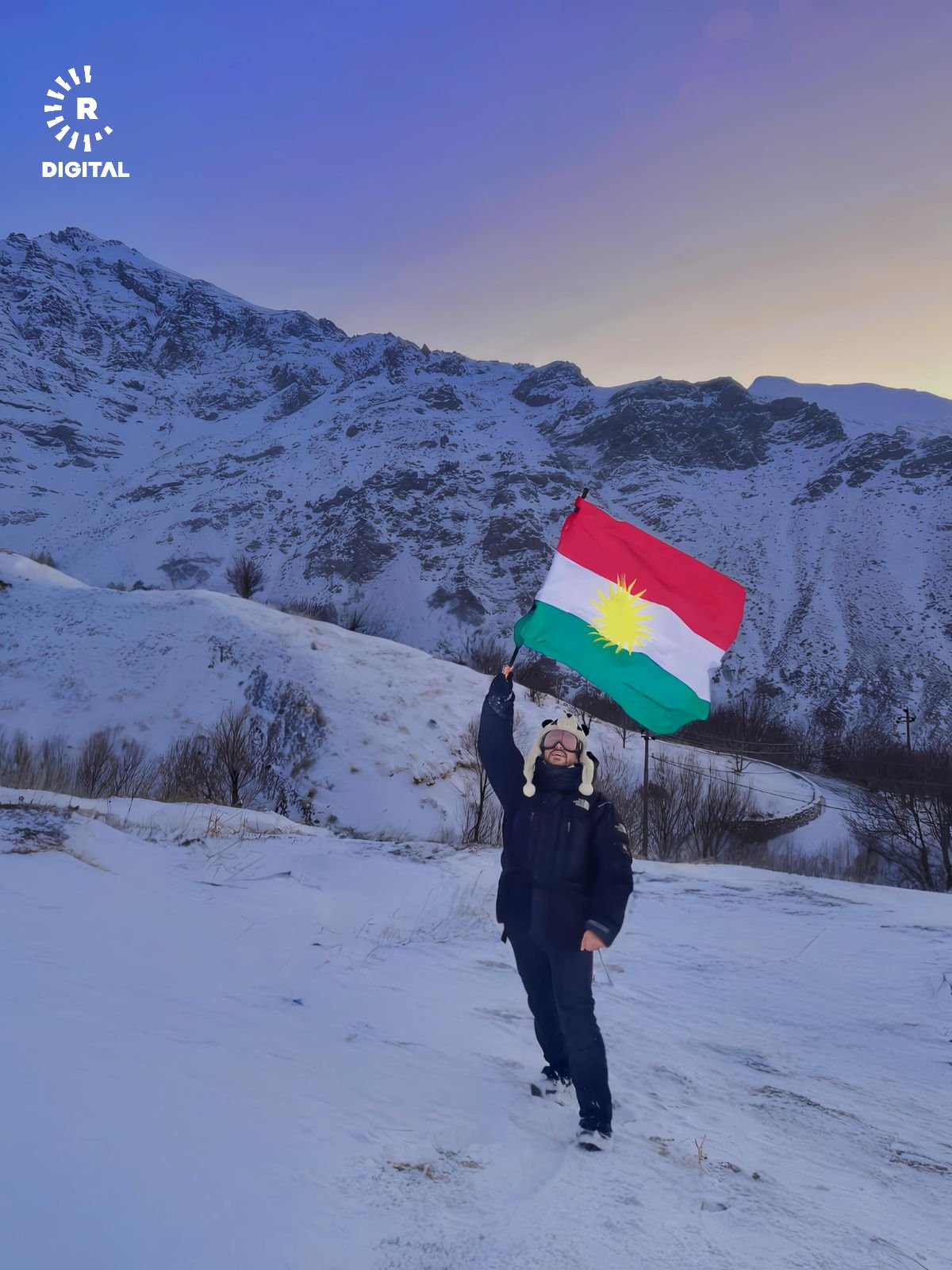 من تود مشاركته هذه الأجواء الثلجية الرائعة؟ فريق متسلقين يقضي ليلتين في ثلوج (برزي) بمنطقة بالكايتي بأربيل. الصور مرسلة لرووداو من هوكر جلال 