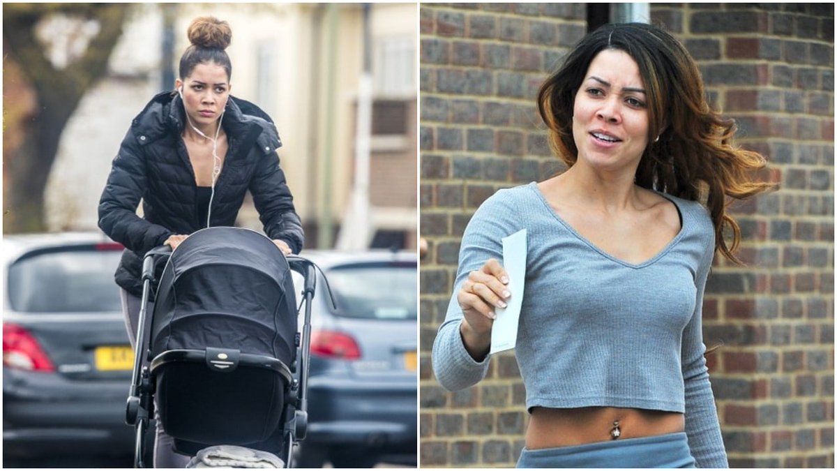 Dieudonnem55's tweet image. His baby mother. Don't think he cares about black women.