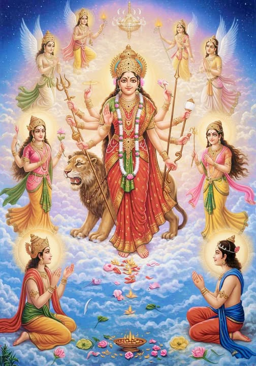 Deep20831993's tweet photo. “ॐ श्री दुर्गायै नमः” https://t.co/QTuAfzScX9