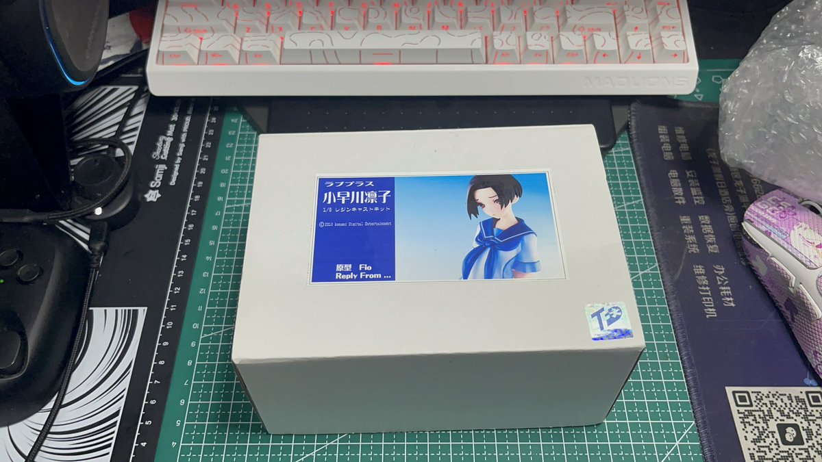 ラブプラス　小早川凛子　ガレージキット　カラーレジン　未組立 ラブプラス 小早川凛子 ガレージキット カラーレジン 未組立 ラブ