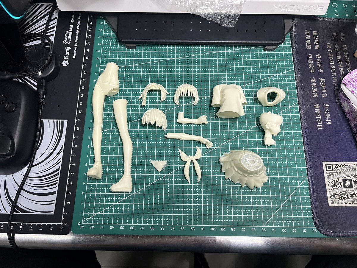 ラブプラス　小早川凛子　ガレージキット　カラーレジン　未組立 Yahoo!オークション - 送料無料【イベント限定品/未組立】ラブプラス「