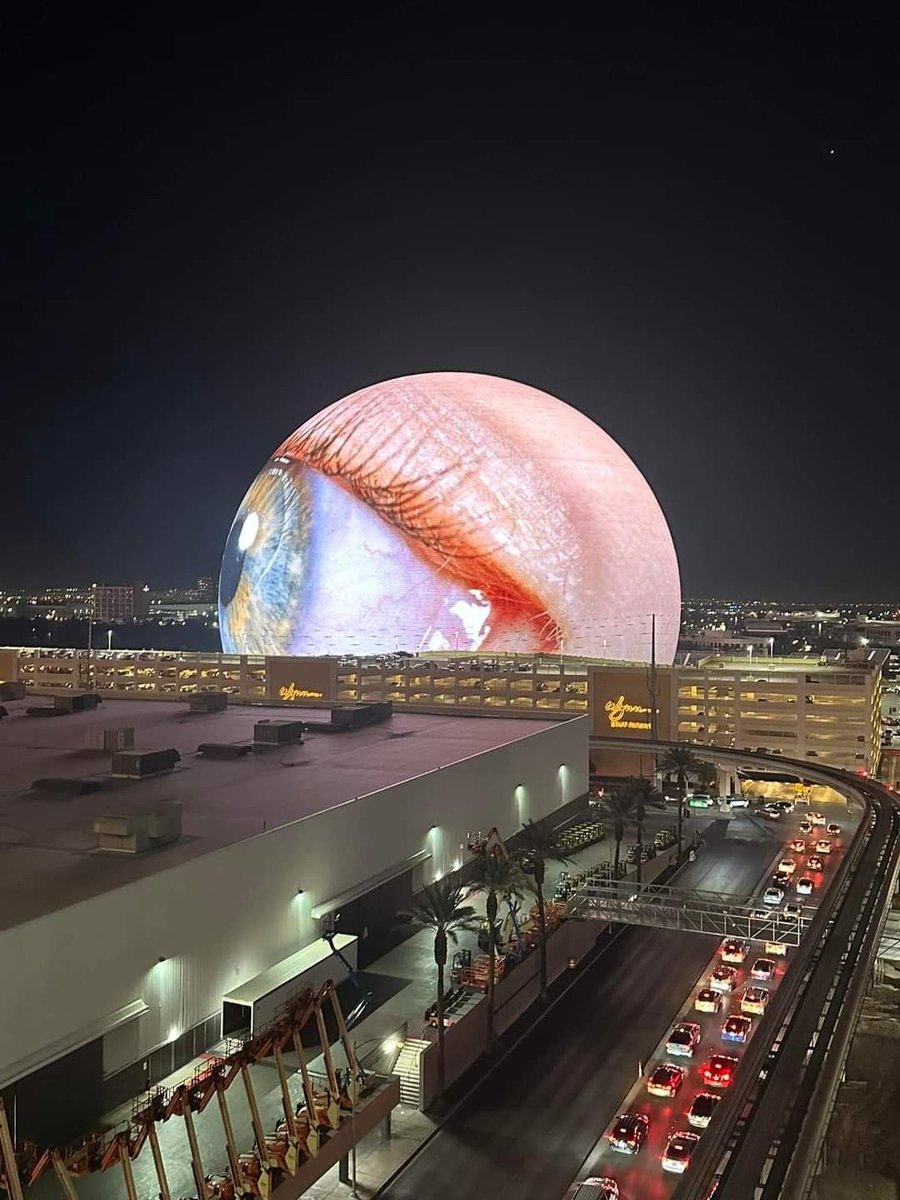 theechoframe's tweet image. Las Vegas Sphere