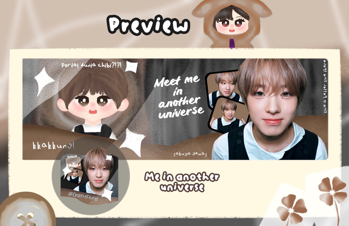 2ndjoovenile's tweet image. *♡⟡˙⋆ help repost please! ⋆˙⟡♡*

halooo! siang ini aku mau mengadakan ospek untuk pertama kali ❤️‍🔥

perkenalkan 2 layout baru hasil gambarku✍🏻 🫰🏻
kalau ada yang tidak aman boleh gedor dm yaaap (plis jangan galak galak 😭)
 
{ #zonauang #zonajajan }