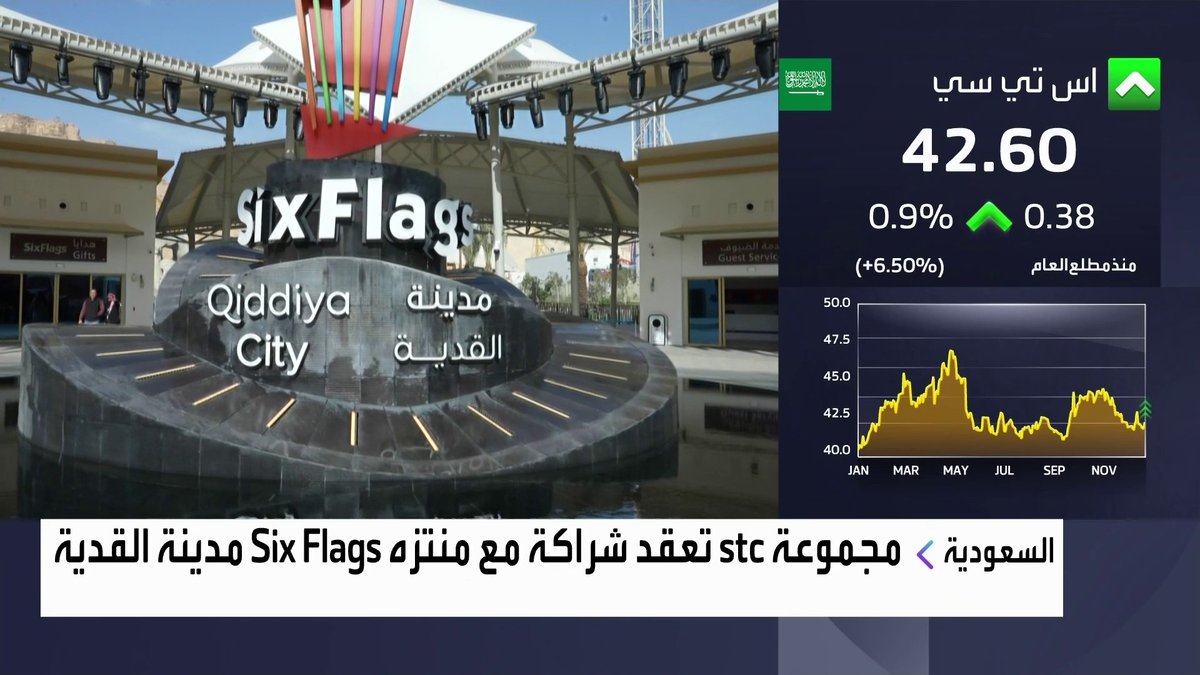مجموعة stc تعقد شراكة مع منتزه Six Flags مدينة القدية افتتاح الأسواق _Business 