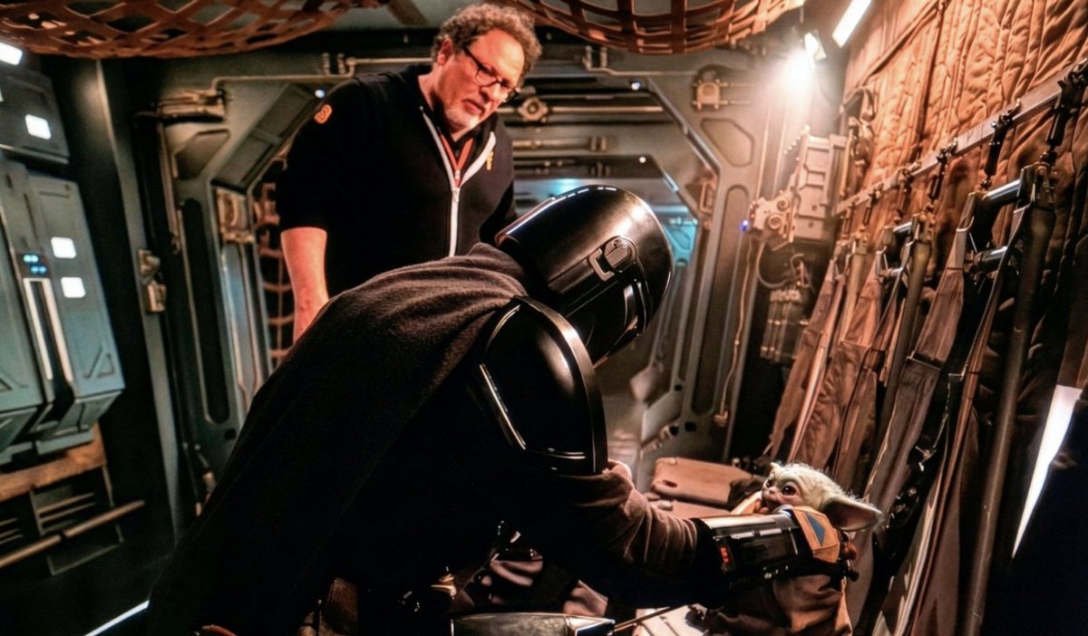 The Mandalorian and Grogu (behind the scenes)