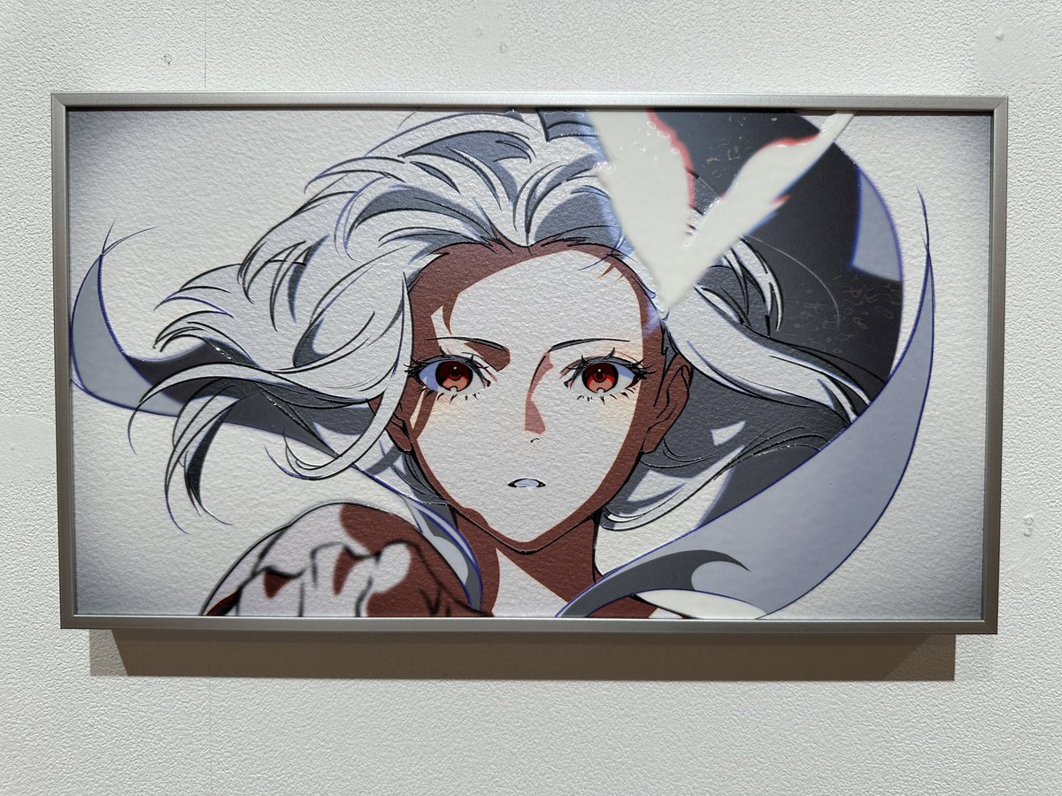 MarronMain's tweet image. GINZA SIXの米山舞さん個展見てきましたー！
アニメーションも、立体作品もあって素晴らしかった…!!!
 #arc_YONEYAMAI