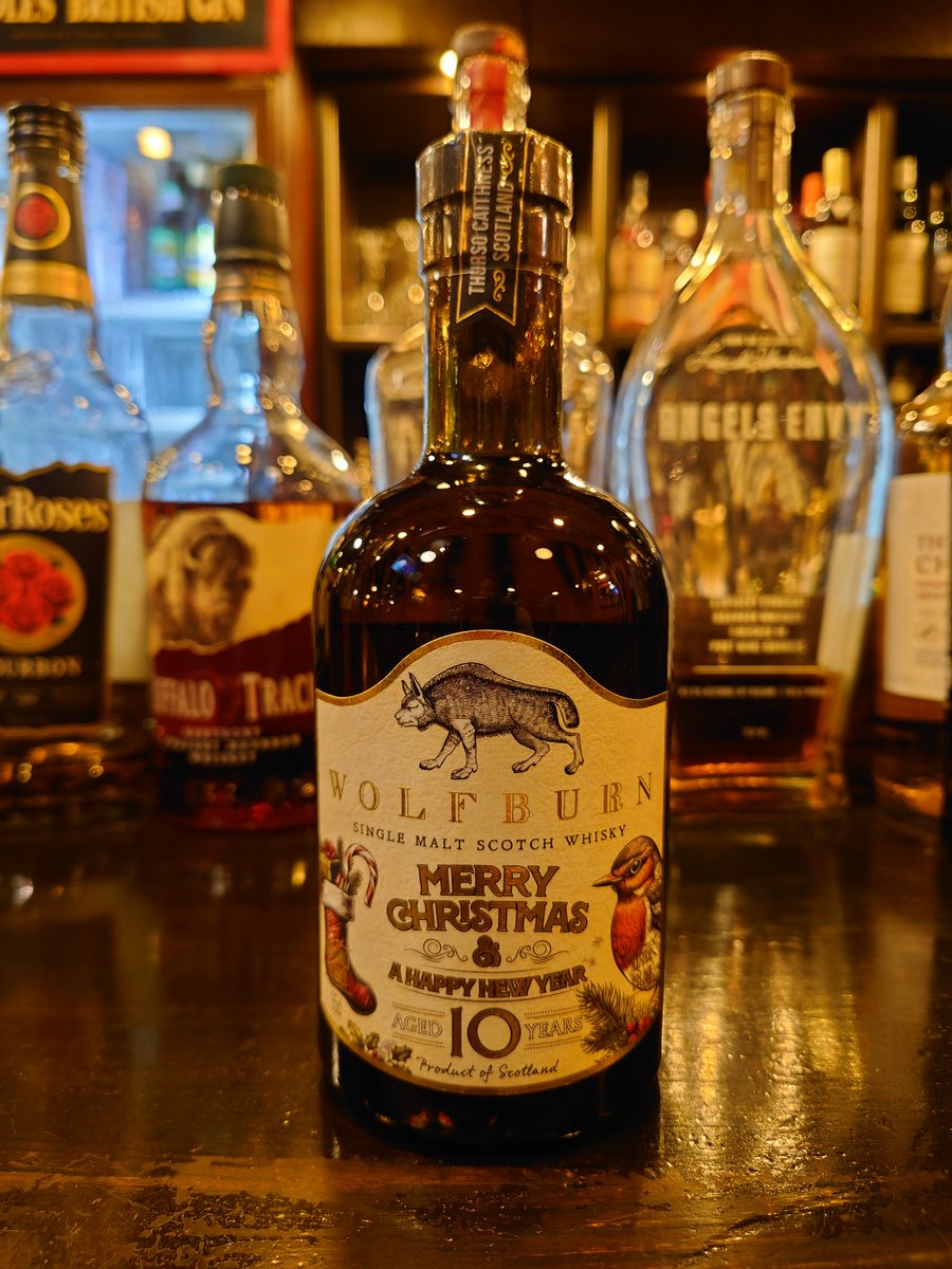 ゲストウイスキー開栓情報＞ ○#ウルフバーン 10年 MERRY CHRISTMAS