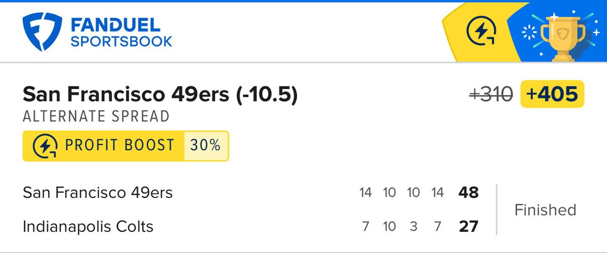 RussDoesFR's tweet image. Spread the spread! #SpreadEm #Spread #SFvsIND #MondayNightFootball #SpreadTheCheersWithJameson #FYP #GamblingX