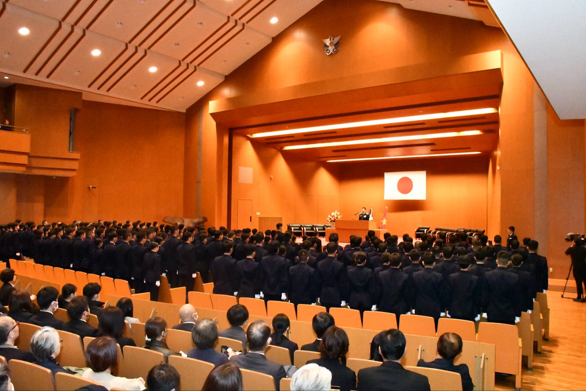 12月19日（金）、第115期一般幹部候補生（防大及び一般）課程