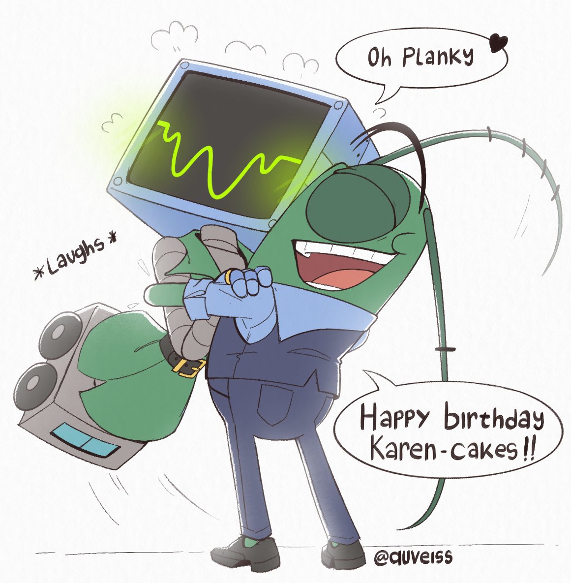 auveiss's tweet image. Happy birthday Karen 🥰
#SpongeBobSquarepants