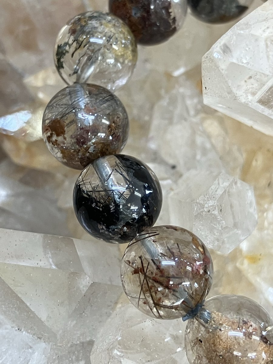 🏔️ガーデンルチルクォーツ🪴 最上級 10ミリ・9.5ミリ入荷 癒しと安定