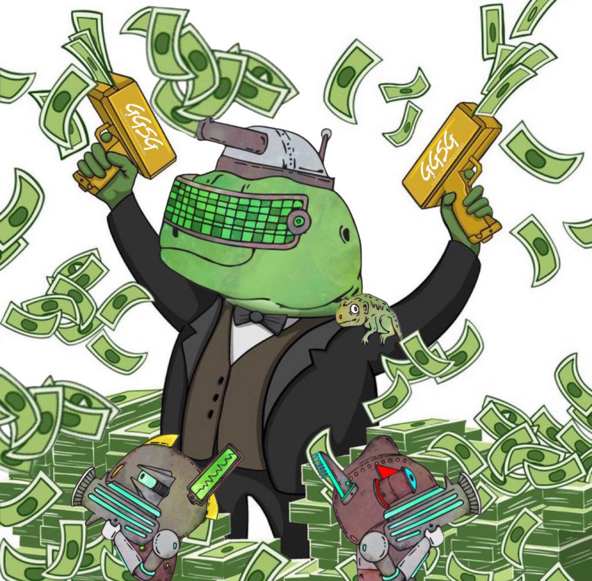 Grand prizes: 2 Galactic Gecko NFTs (est value $1K).

One grand prize reserved for new holders.

Additional prize support for a limited time.