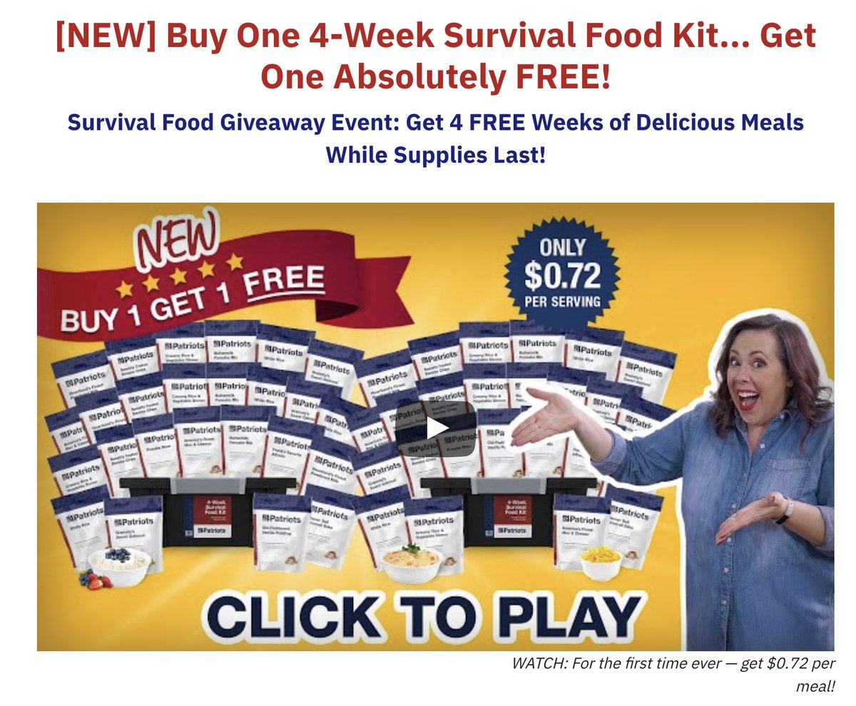 מת על הפרסומות של ESPN במשחקי פוטבול. בשידורים מהרשתות האחרות יש לנו רק את הפרסומות הכלל-אמריקאיות, בעיקר של מותגי ענק. ואילו כאן יש לי הזדמנות להכיר מותג כמו 4patriots. מנות קרב עם תוקף של 25 שנים, גנרטור סולארי, מסנן מים - כל מה שבן אדם סביר שצופה ב-ESPN צריך.