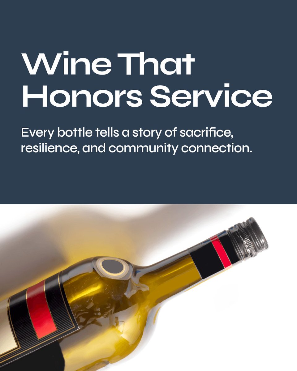 TFrontlineC's tweet image. “Wine that honors service isn’t just poured — it’s earned. The Frontline Collection stands as a salute to those who served, those who still serve, and the strength forged through commitment and sacrifice. Each glass is a reminder that duty deserves respect."